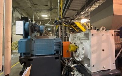 DC Motor Replacement for Critical Plastic Extrusion Equipment