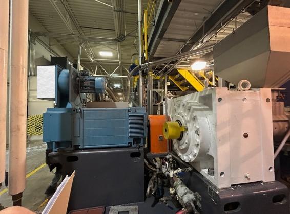DC Motor Replacement for Critical Plastic Extrusion Equipment